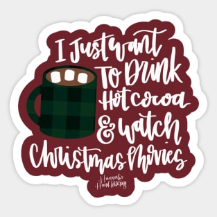 Hot cocoa Sticker